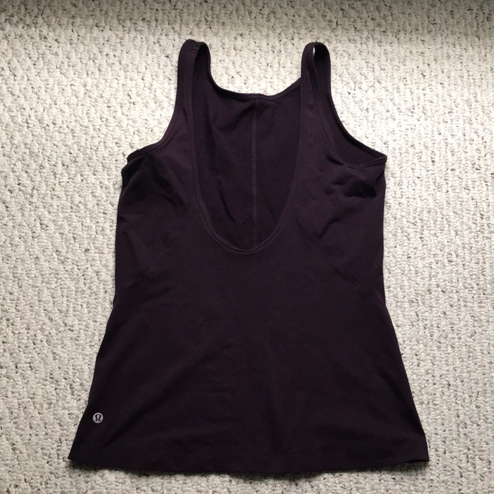 Lululemon Scoop Back Tank Size 8